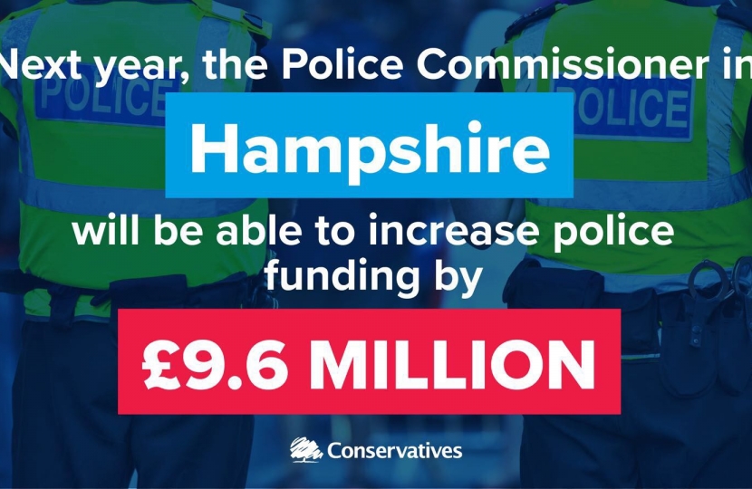 Hampshire Police Funding