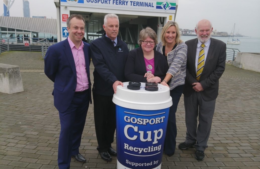 Huhtamaki Cup Recycling Scheme Launch
